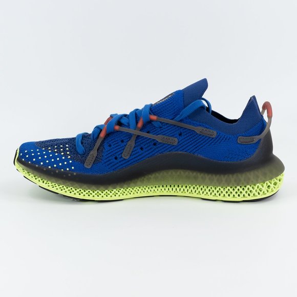 Adidas Original Men\'s 4D Fusio \'Bold Blue/Light Flash Yellow\' H04509 size 10.5 main image 7